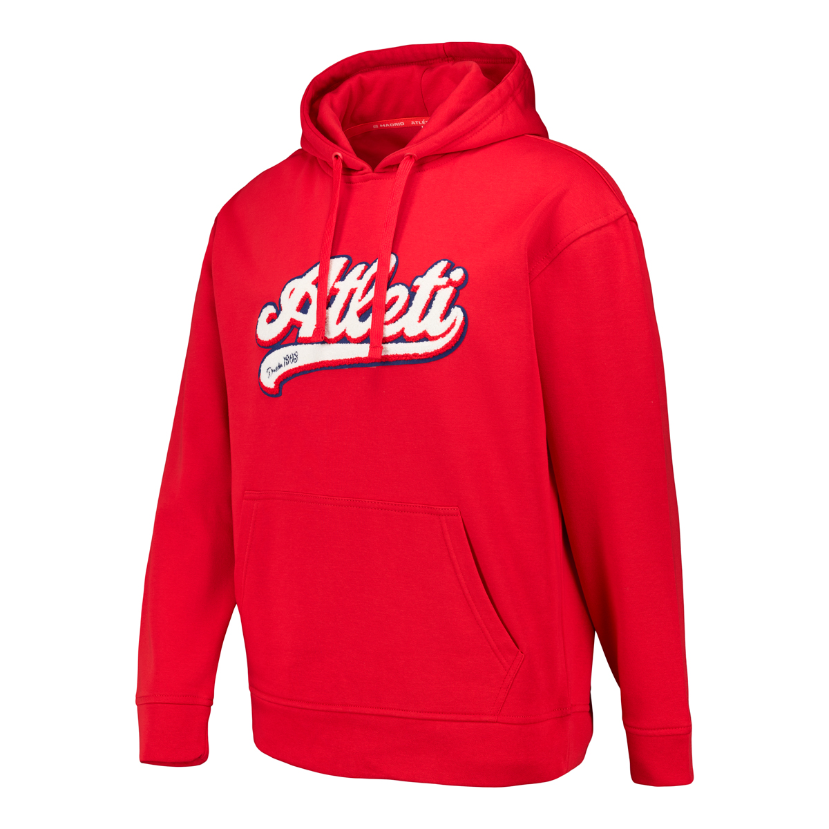 Atleti Red Terry Hoodie image number null
